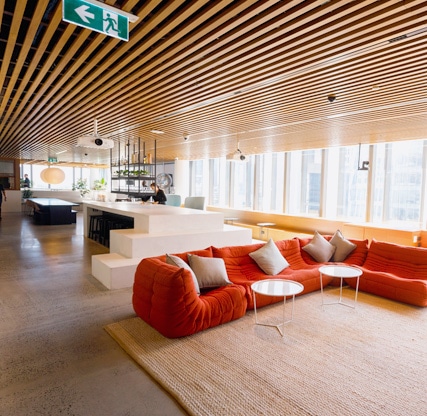 Big Red Group award winning office